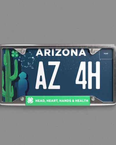 4-H License Plate