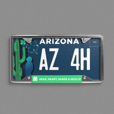 4-H License Plate